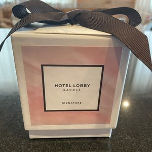 Hotel Lobby Candle Signature Scent